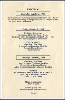 1988 San Antonio TX
Reunion Program-3